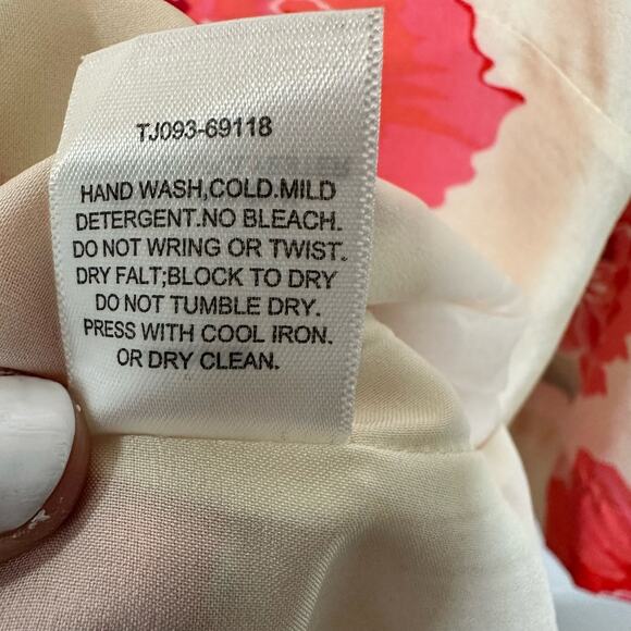 Pendleton Silk Flower Printed Dress Size 10 - Picture 5 of 9